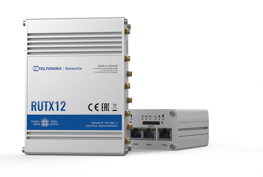 RUT-X12 Mobile Network